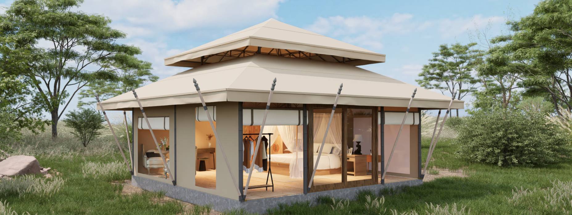 兖州市户外野奢帐篷